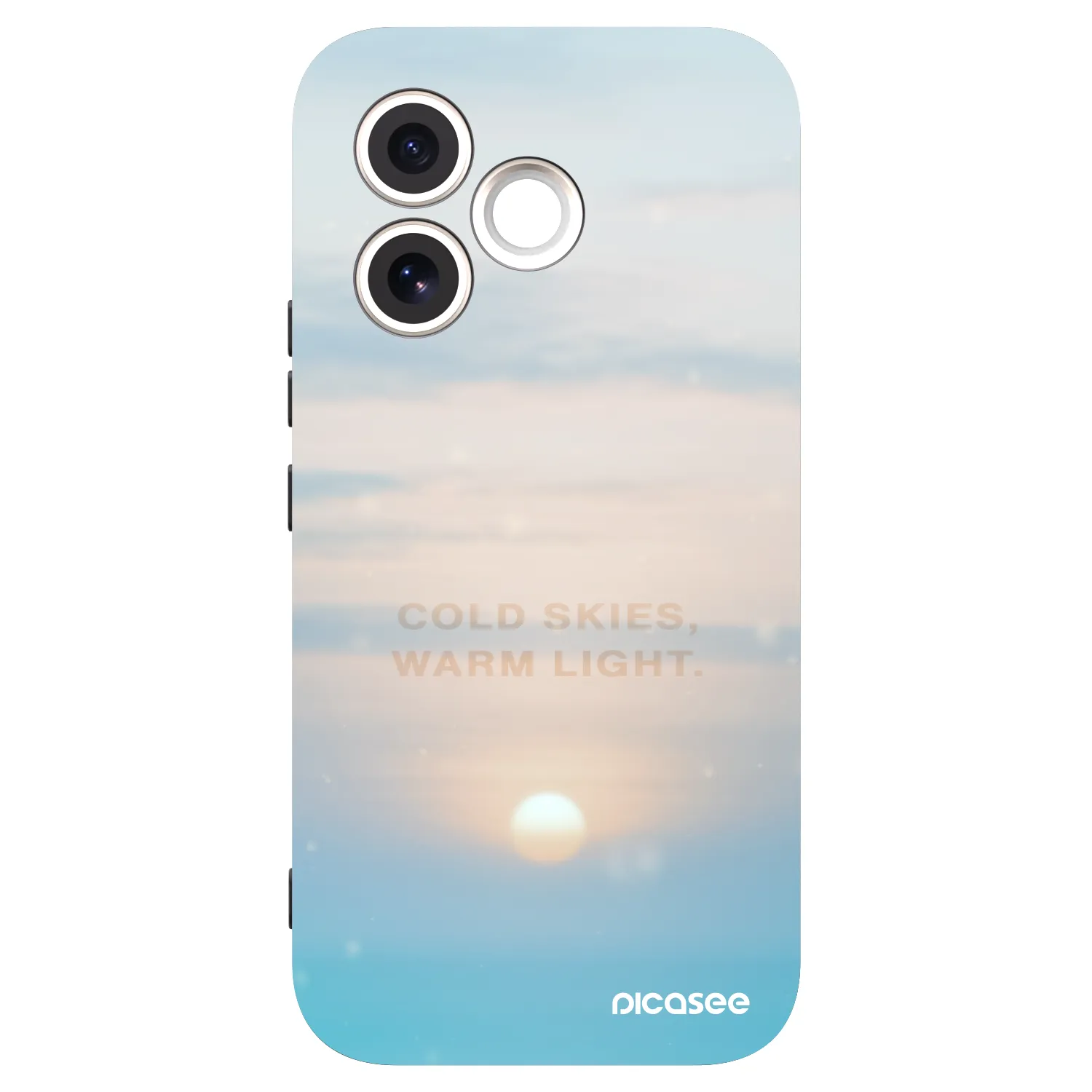 Picasee silikónový čierny obal pre Honor 600 Lite - COLD SKIES