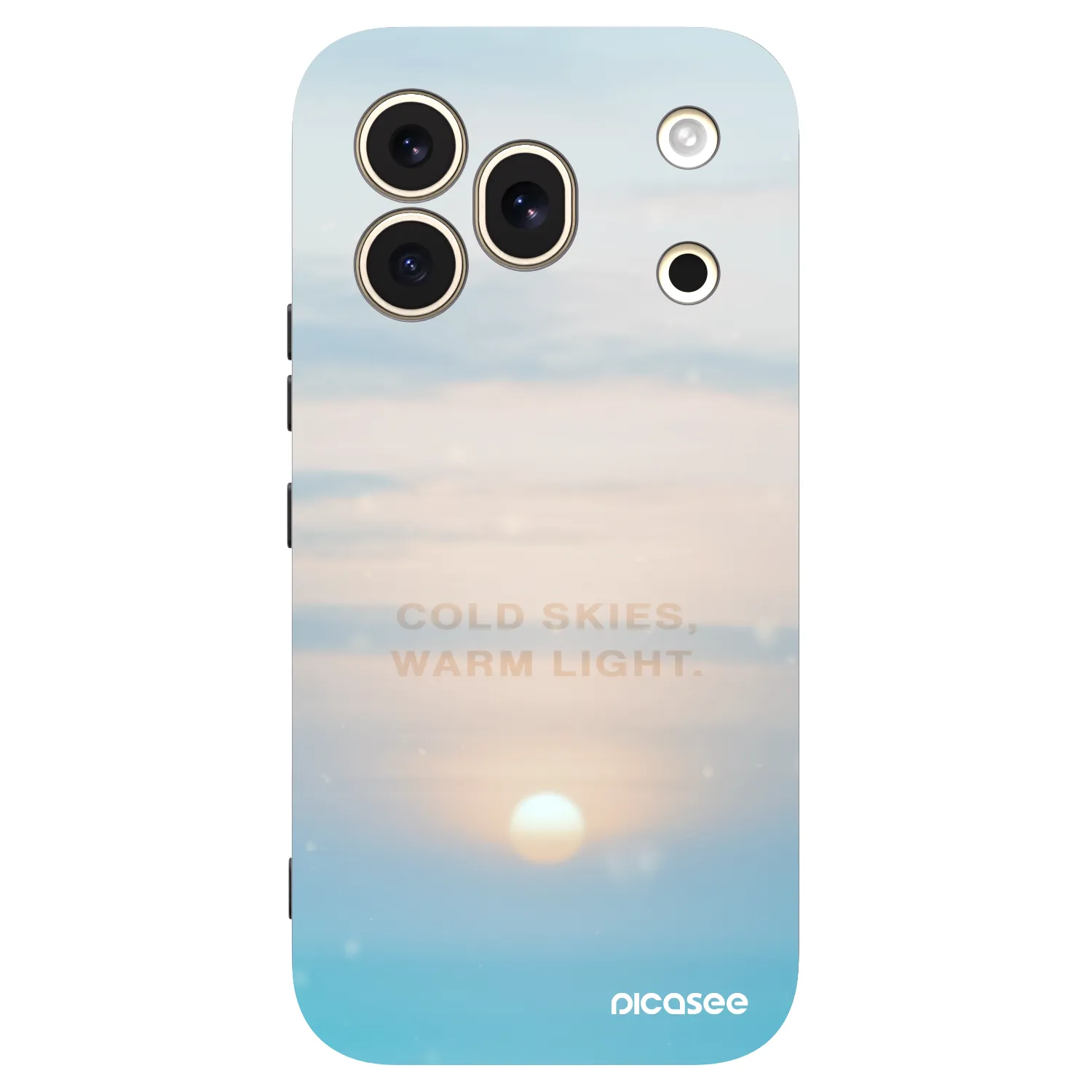 Picasee silikónový čierny obal pre Honor 600 Pro - COLD SKIES