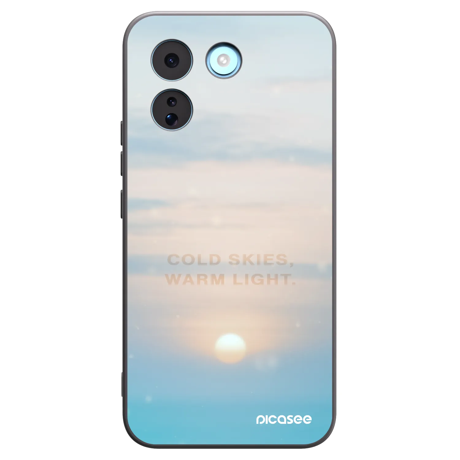 Picasee silikónový čierny obal pre Xiaomi Redmi Note 17 Pro MAX 5G - COLD SKIES