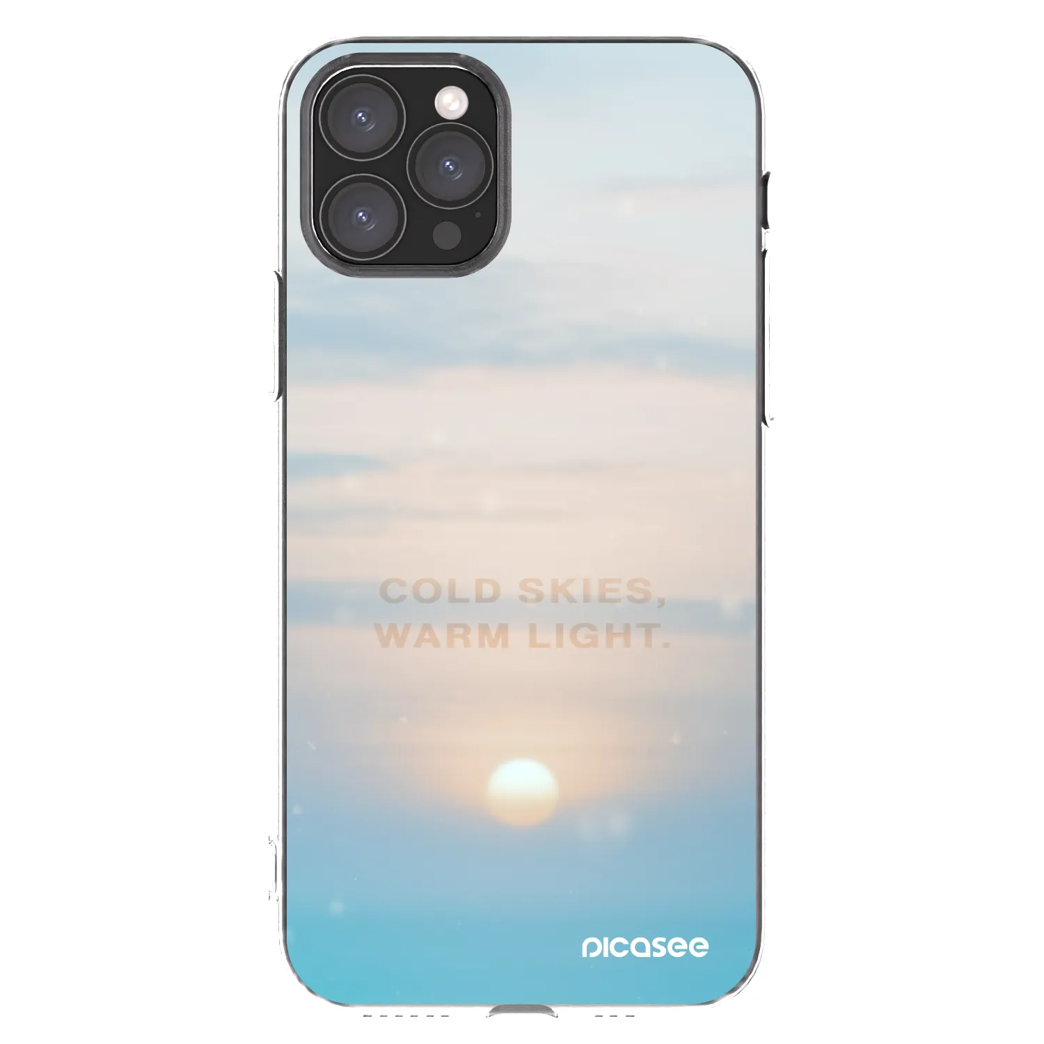 Picasee silikónový prehľadný obal pre Apple iPhone 11 Pro - COLD SKIES