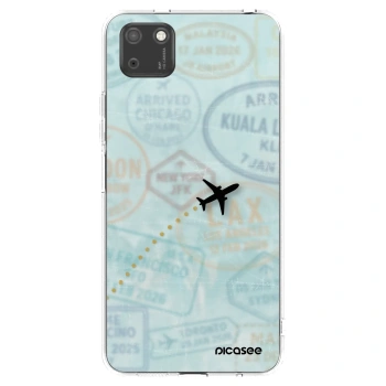 Picasee silikónový prehľadný obal pre Huawei Y5P - FLIGHT PATH