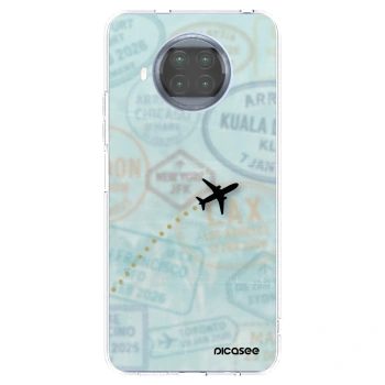 Picasee silikónový prehľadný obal pre Xiaomi Mi 10T Lite - FLIGHT PATH