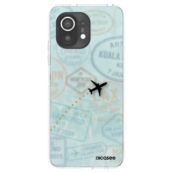 Picasee silikónový prehľadný obal pre Xiaomi Mi 11 - FLIGHT PATH
