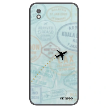 Picasee silikónový čierny obal pre Xiaomi Redmi 9AT - FLIGHT PATH