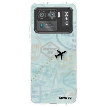 Picasee silikónový prehľadný obal pre Xiaomi Mi 11 Ultra - FLIGHT PATH