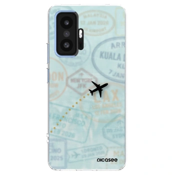 Picasee silikónový prehľadný obal pre Xiaomi 11T - FLIGHT PATH