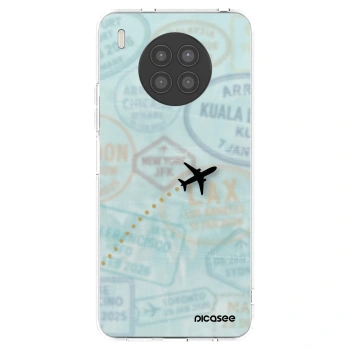 Picasee silikónový prehľadný obal pre Huawei Nova 8i - FLIGHT PATH