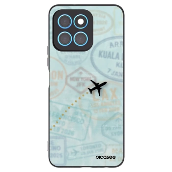 Picasee silikónový čierny obal pre Honor X6 - FLIGHT PATH