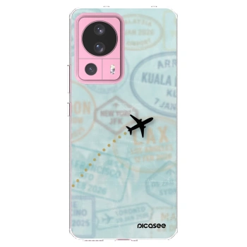 Picasee silikónový prehľadný obal pre Xiaomi 13 Lite - FLIGHT PATH
