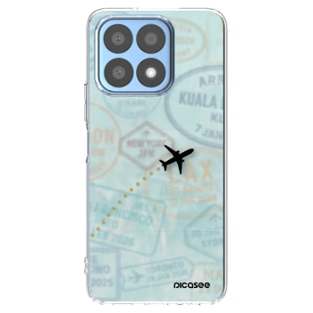 Picasee silikónový prehľadný obal pre Honor X8a - FLIGHT PATH