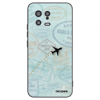 Picasee silikónový čierny obal pre Xiaomi 13 - FLIGHT PATH