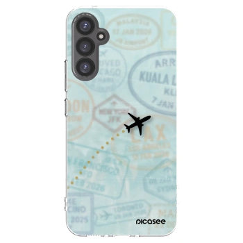 Picasee silikónový prehľadný obal pre Samsung Galaxy A34 5G A346B - FLIGHT PATH