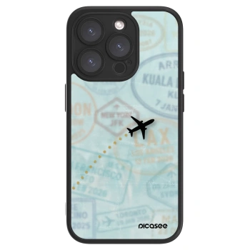 Picasee ULTIMATE CASE MagSafe pro Apple iPhone 15 Pro - FLIGHT PATH
