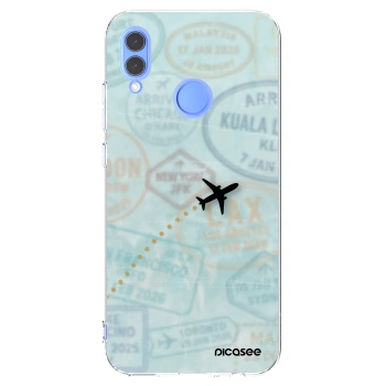 Picasee silikónový prehľadný obal pre Huawei P Smart 2019 - FLIGHT PATH