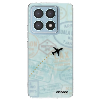 Picasee silikónový prehľadný obal pre Xiaomi 14T Pro - FLIGHT PATH