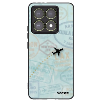 Picasee silikónový čierny obal pre Xiaomi 14T - FLIGHT PATH
