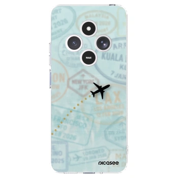 Picasee silikónový prehľadný obal pre Xiaomi Redmi 14C - FLIGHT PATH