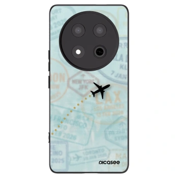 Picasee silikónový čierny obal pre Honor Magic7 Lite 5G - FLIGHT PATH