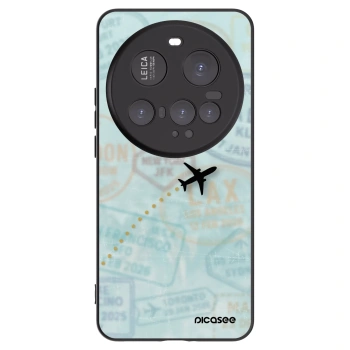 Picasee silikónový čierny obal pre Xiaomi 15 Ultra - FLIGHT PATH