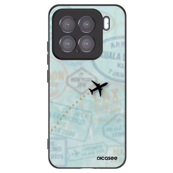 Picasee silikónový čierny obal pre Xiaomi 15 - FLIGHT PATH