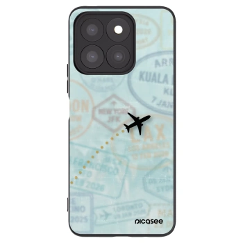 Picasee silikónový čierny obal pre Honor X8c - FLIGHT PATH