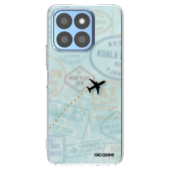 Picasee silikónový prehľadný obal pre Honor X8c - FLIGHT PATH