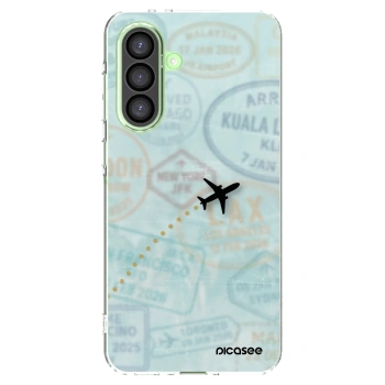 Picasee silikónový prehľadný obal pre Samsung Galaxy A26 5G A266B - FLIGHT PATH