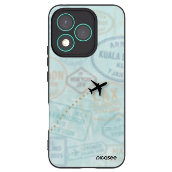 Picasee silikónový čierny obal pre Honor 400 Lite 5G - FLIGHT PATH