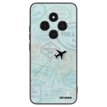 Picasee silikónový čierny obal pre Xiaomi Poco C75 - FLIGHT PATH