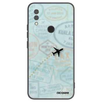 Picasee silikónový čierny obal pre Xiaomi Redmi 7 - FLIGHT PATH
