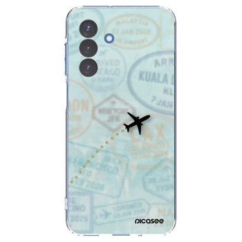 Picasee silikónový prehľadný obal pre Samsung Galaxy A17 5G - FLIGHT PATH