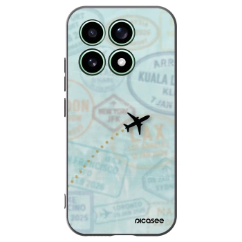 Picasee silikónový čierny obal pre Xiaomi 17 - FLIGHT PATH