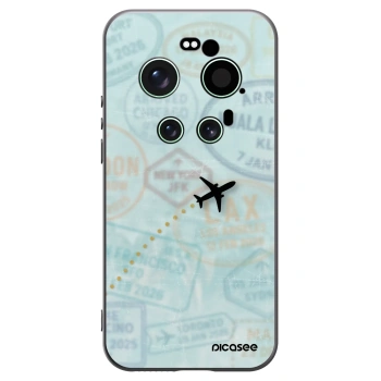 Picasee silikónový čierny obal pre Xiaomi 17 Ultra - FLIGHT PATH