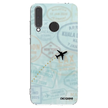 Picasee silikónový prehľadný obal pre Honor 20 Lite - FLIGHT PATH