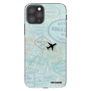 Picasee silikónový prehľadný obal pre Apple iPhone 11 Pro - FLIGHT PATH