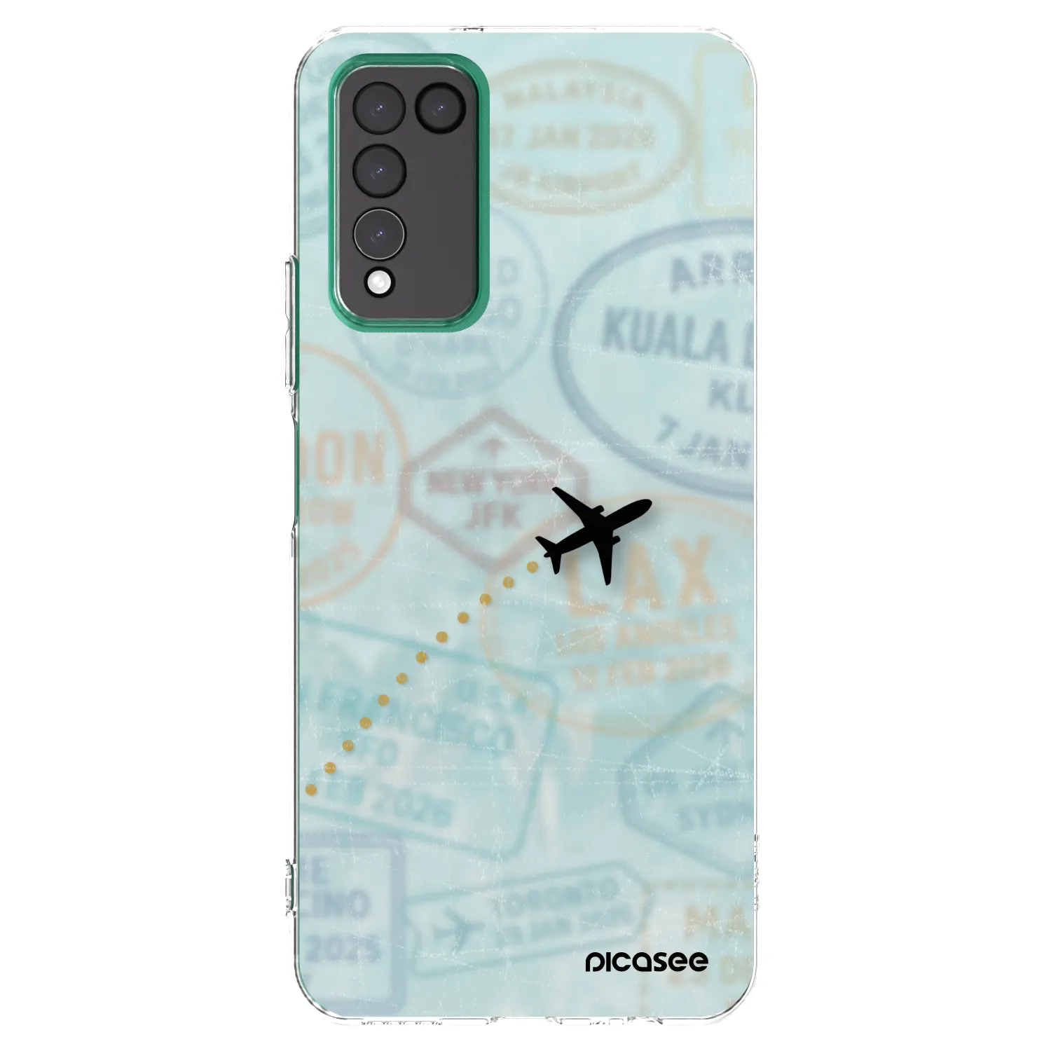 Silikónový prehľadný obal pre Honor 10X Lite - FLIGHT PATH