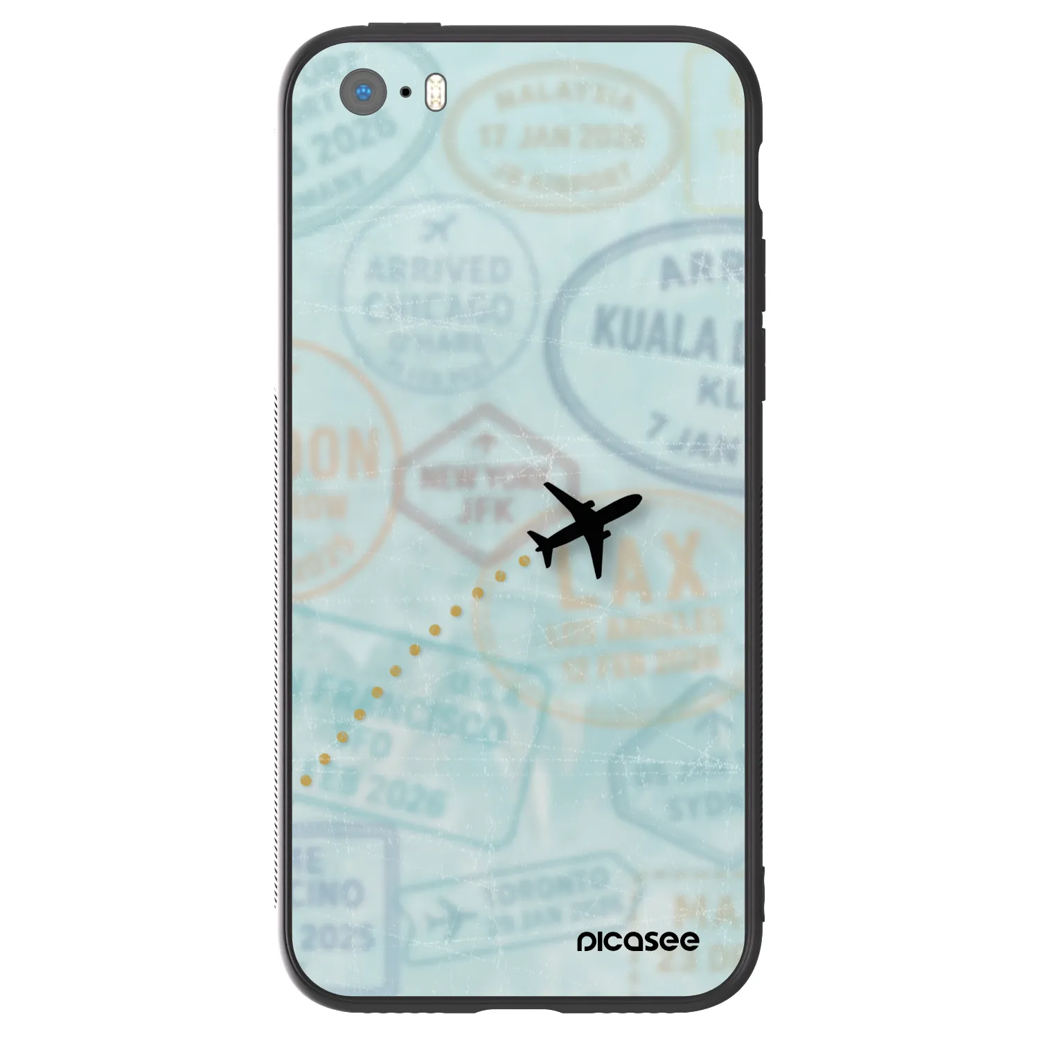 Picasee ULTIMATE CASE pro Apple iPhone 5/5S/SE - FLIGHT PATH