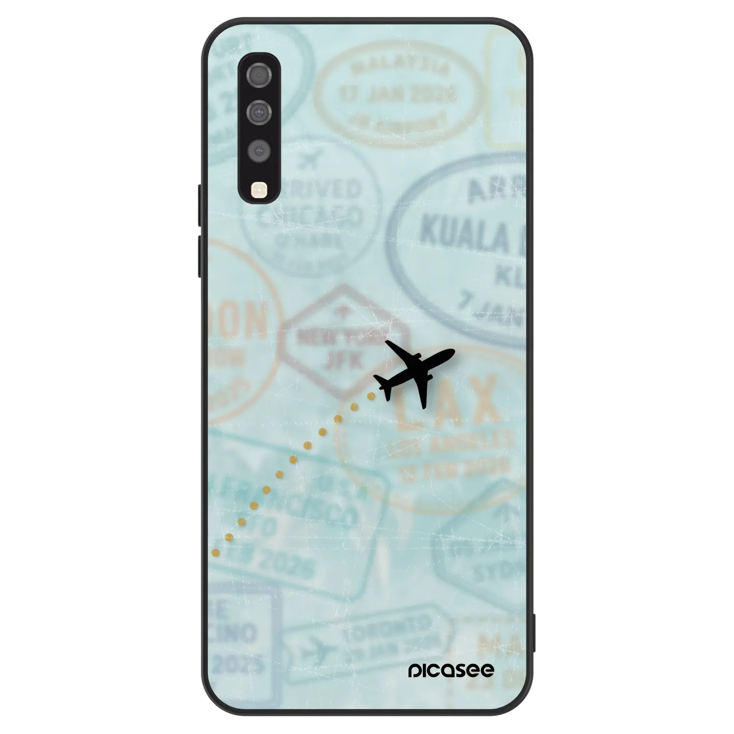 Picasee ULTIMATE CASE pro Samsung Galaxy A70 A705F - FLIGHT PATH