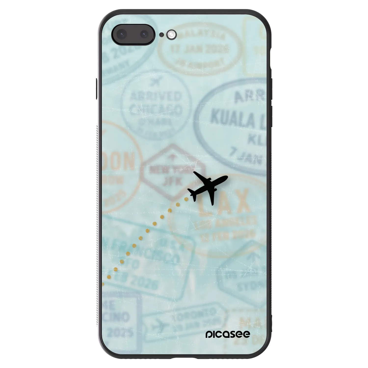 Picasee ULTIMATE CASE pro Apple iPhone 8 Plus - FLIGHT PATH