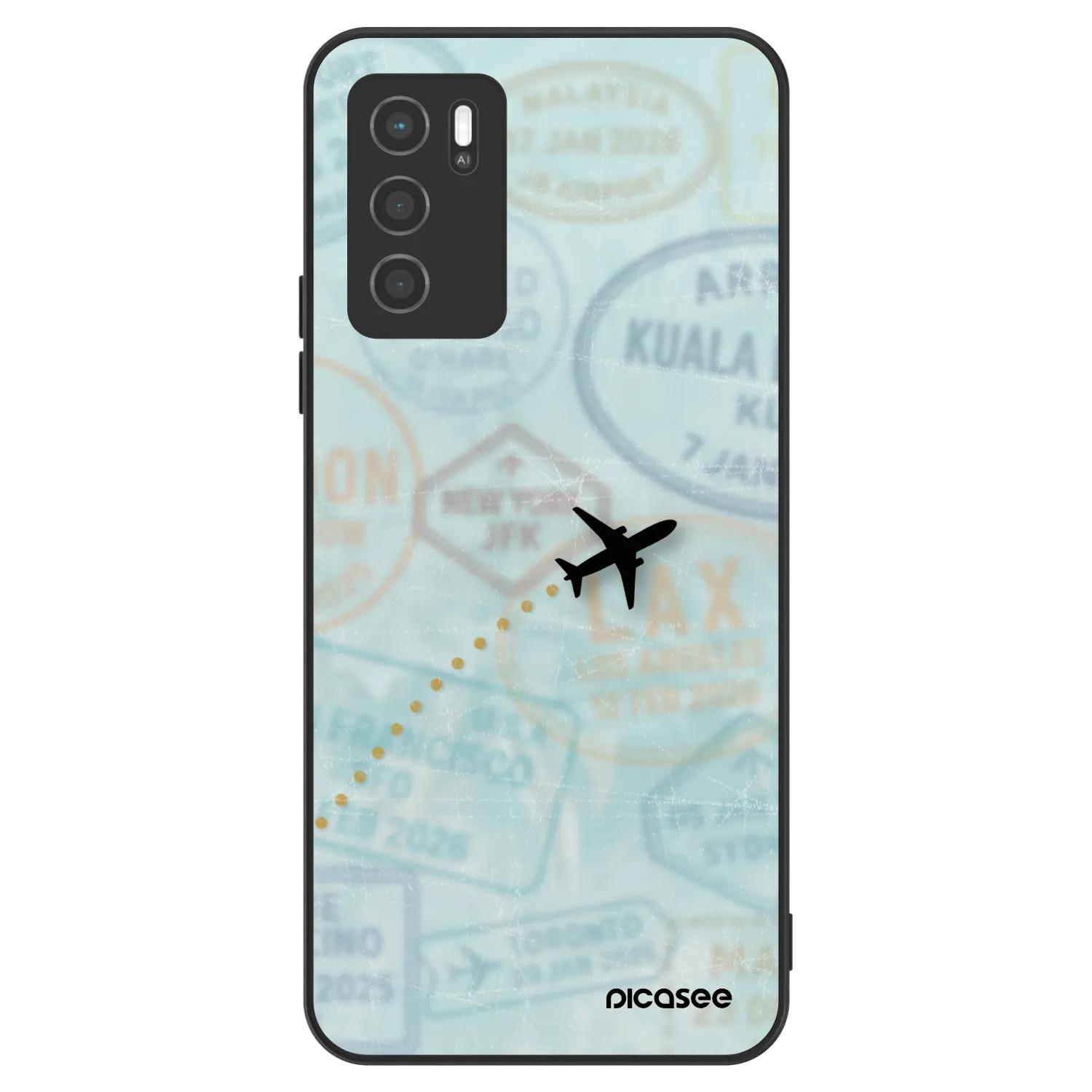 Picasee ULTIMATE CASE pro OPPO A16s - FLIGHT PATH
