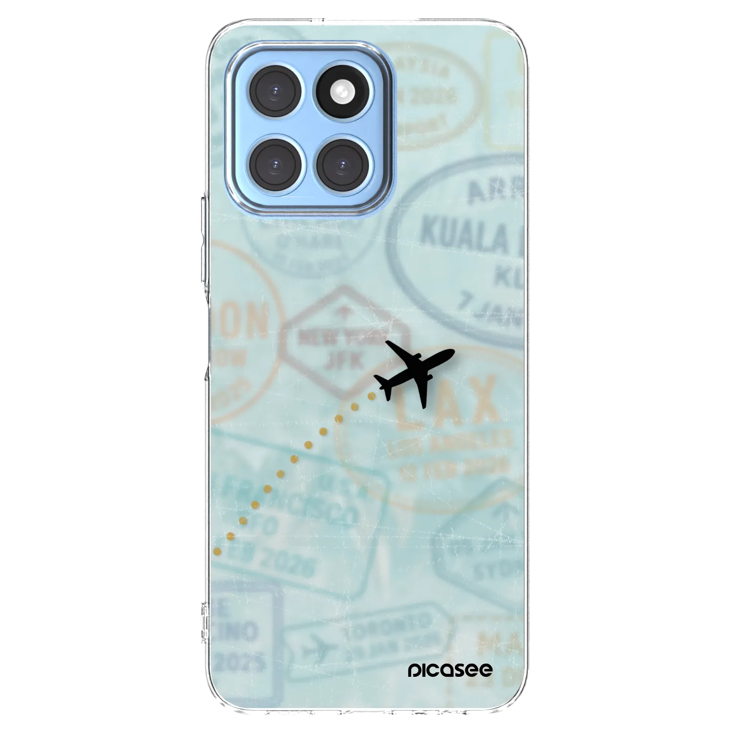 Picasee silikónový prehľadný obal pre Honor X6 - FLIGHT PATH