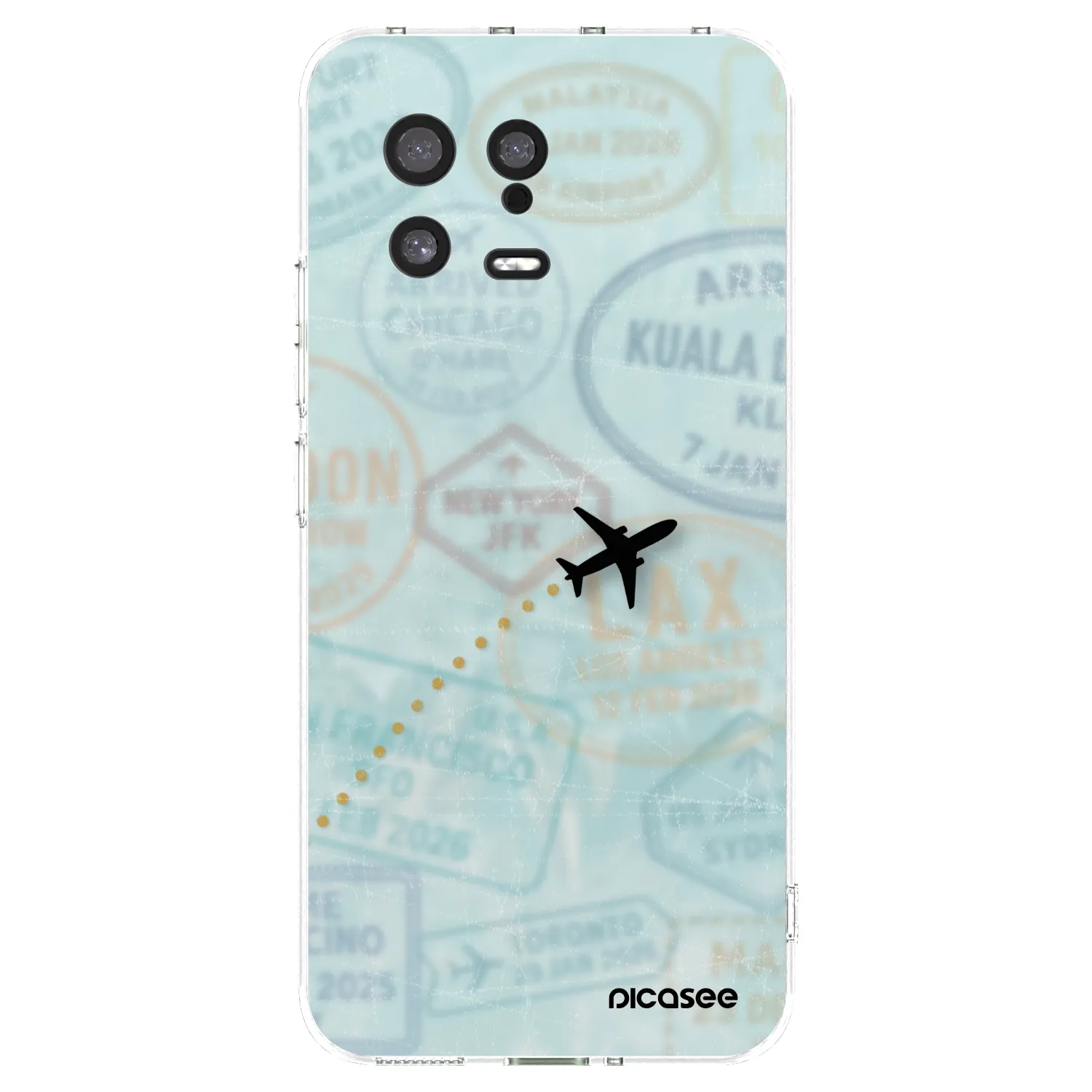 Silikónový prehľadný obal pre Xiaomi 13 - FLIGHT PATH