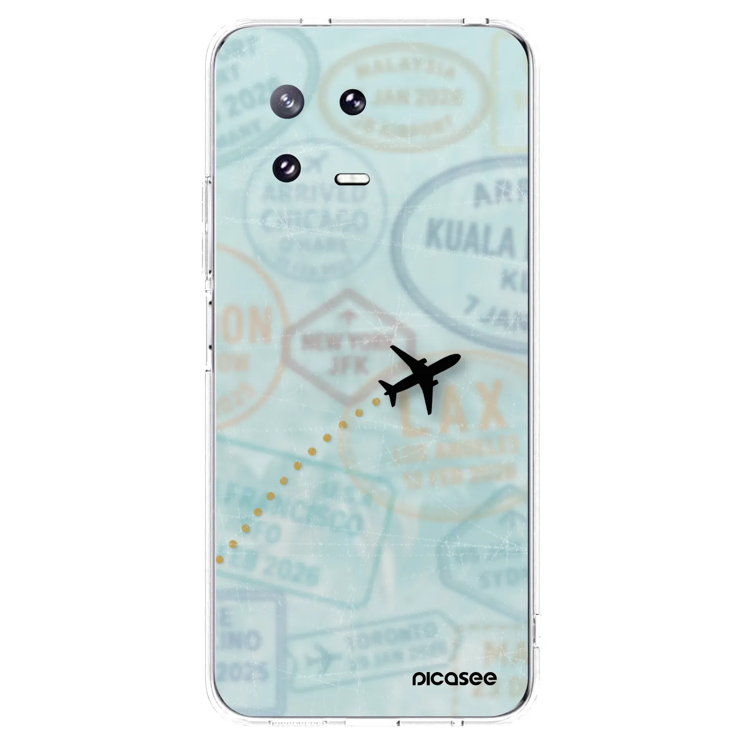 Picasee silikónový prehľadný obal pre Xiaomi 13 Pro - FLIGHT PATH