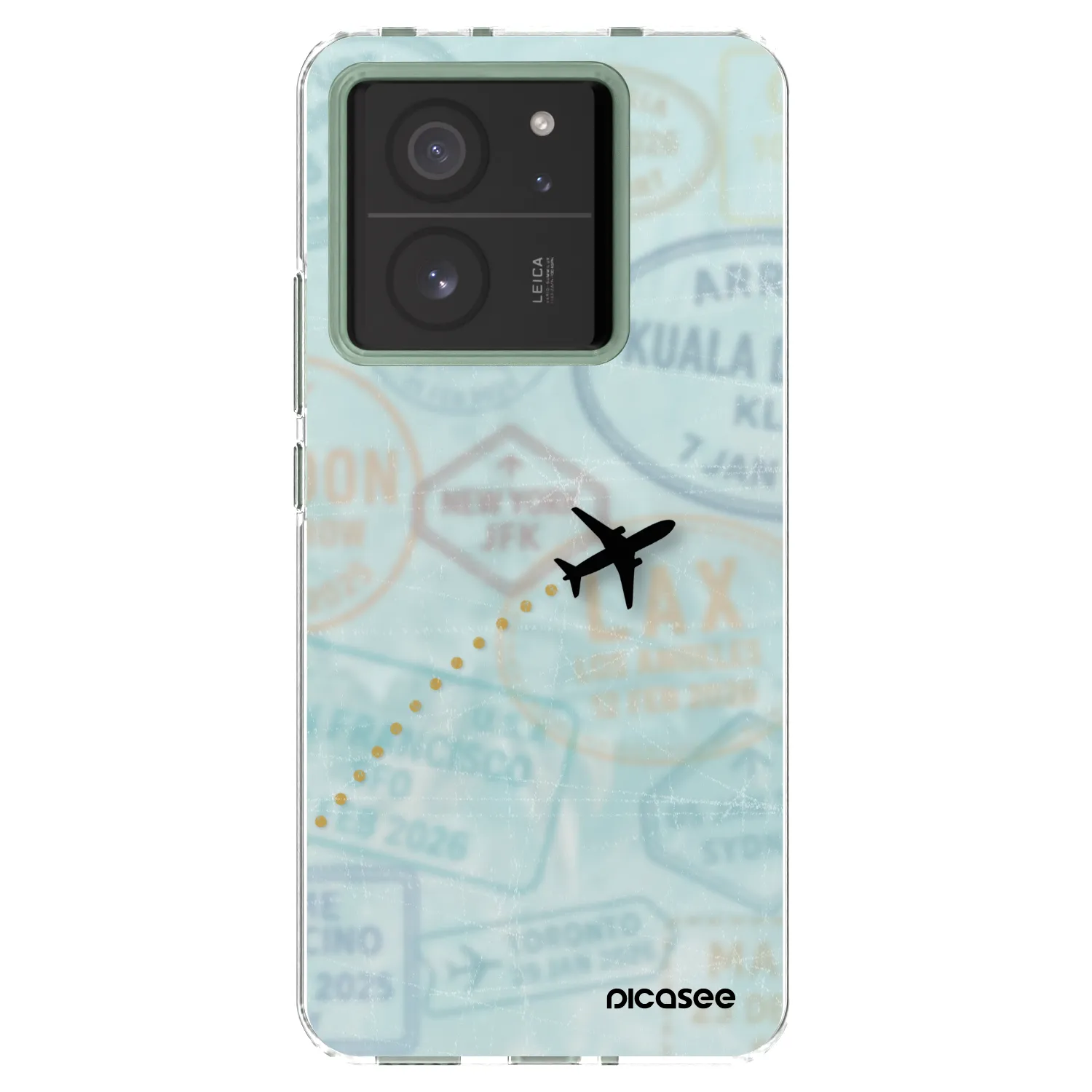 Picasee silikónový prehľadný obal pre Xiaomi 13T - FLIGHT PATH