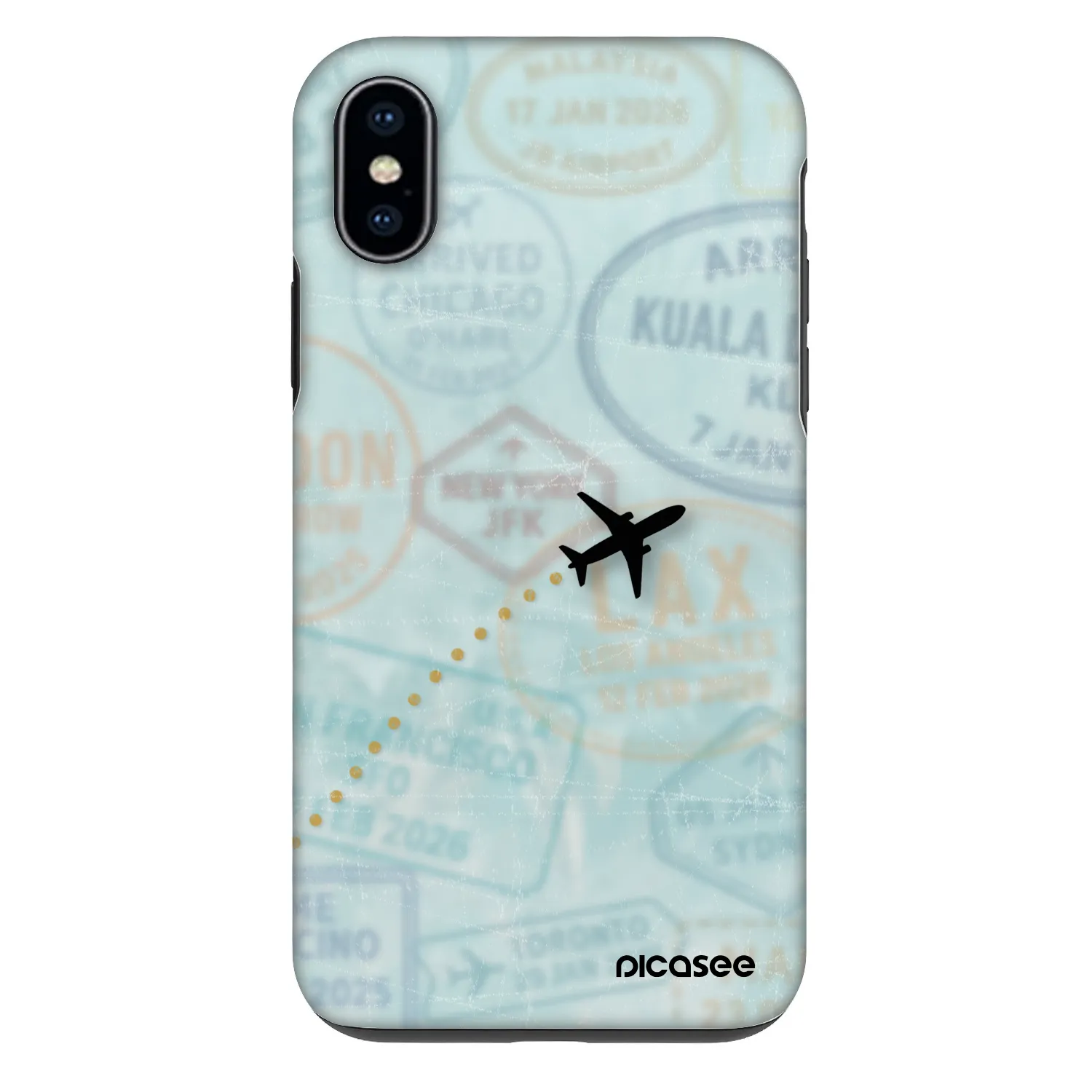 Picasee Fashion Case pre Apple iPhone X/XS - FLIGHT PATH