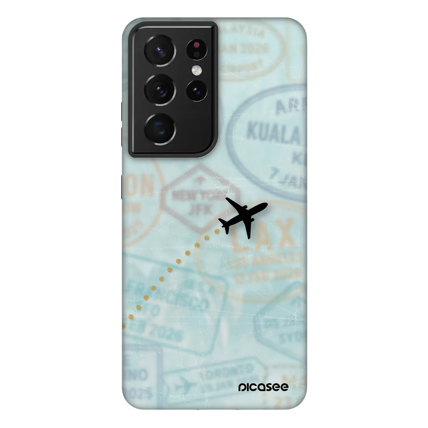 Picasee Fashion Case pre Samsung Galaxy S21 Ultra 5G G998B - FLIGHT PATH