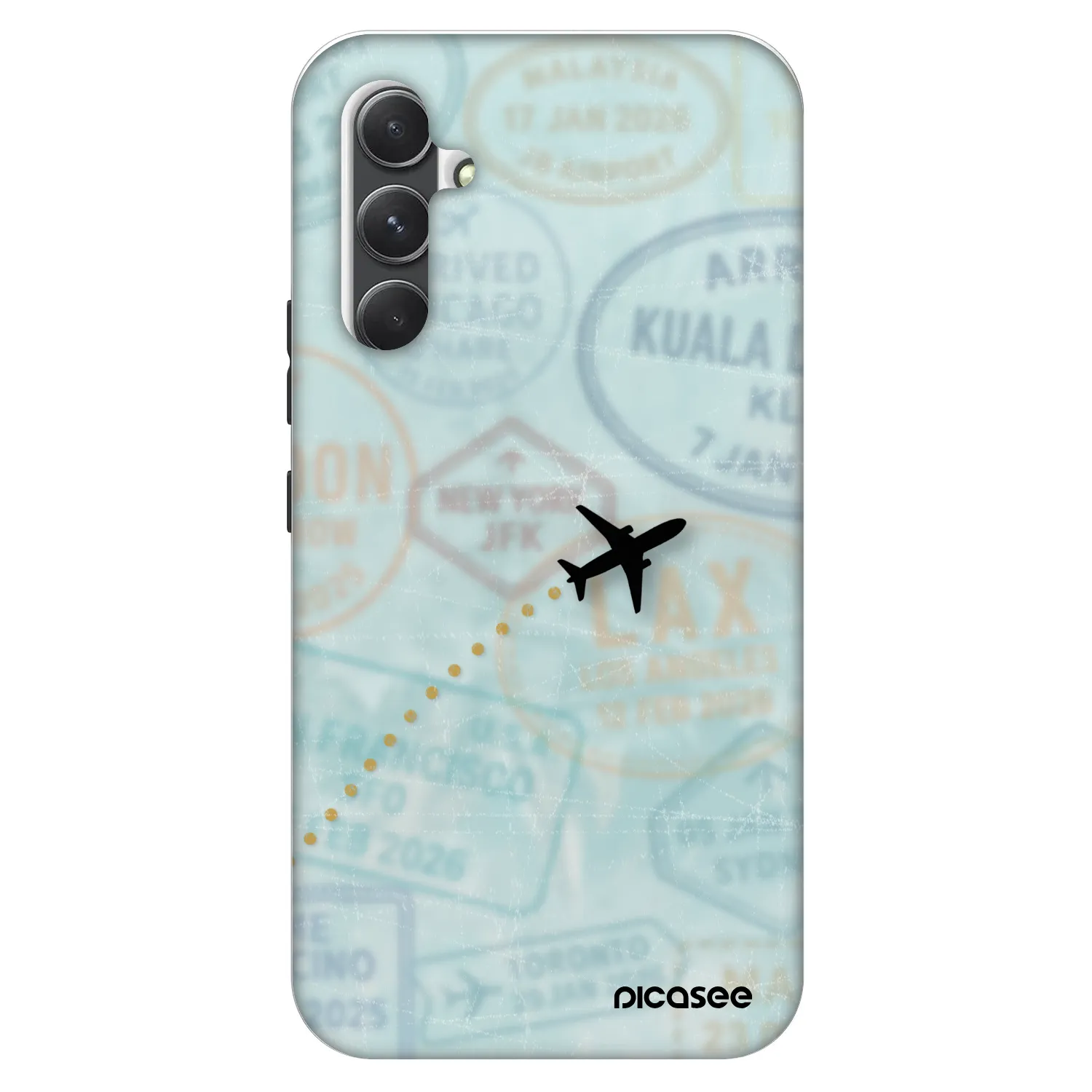 Picasee Fashion Case pre Samsung Galaxy A34 5G A346B - FLIGHT PATH