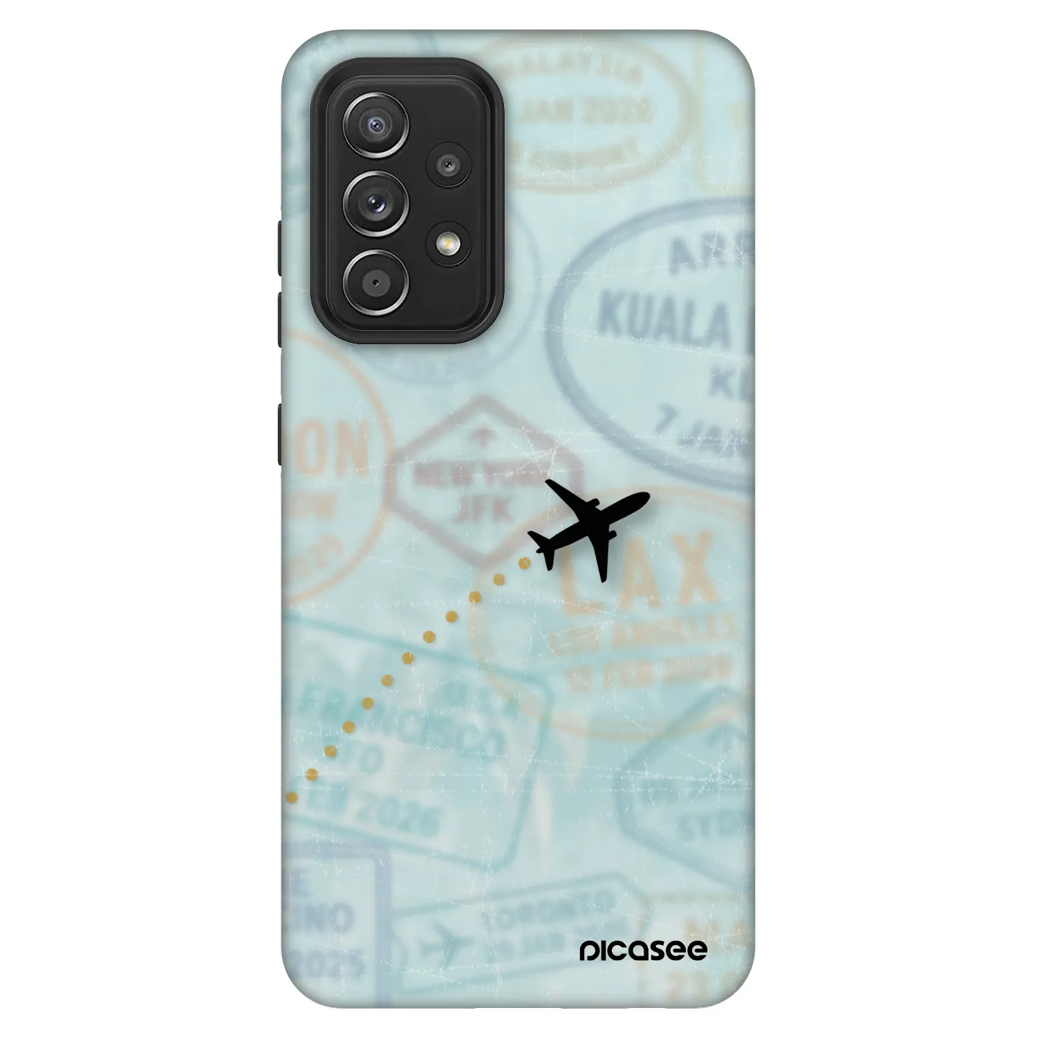 Picasee Fashion Case pre Samsung Galaxy A52 5G A525F - FLIGHT PATH