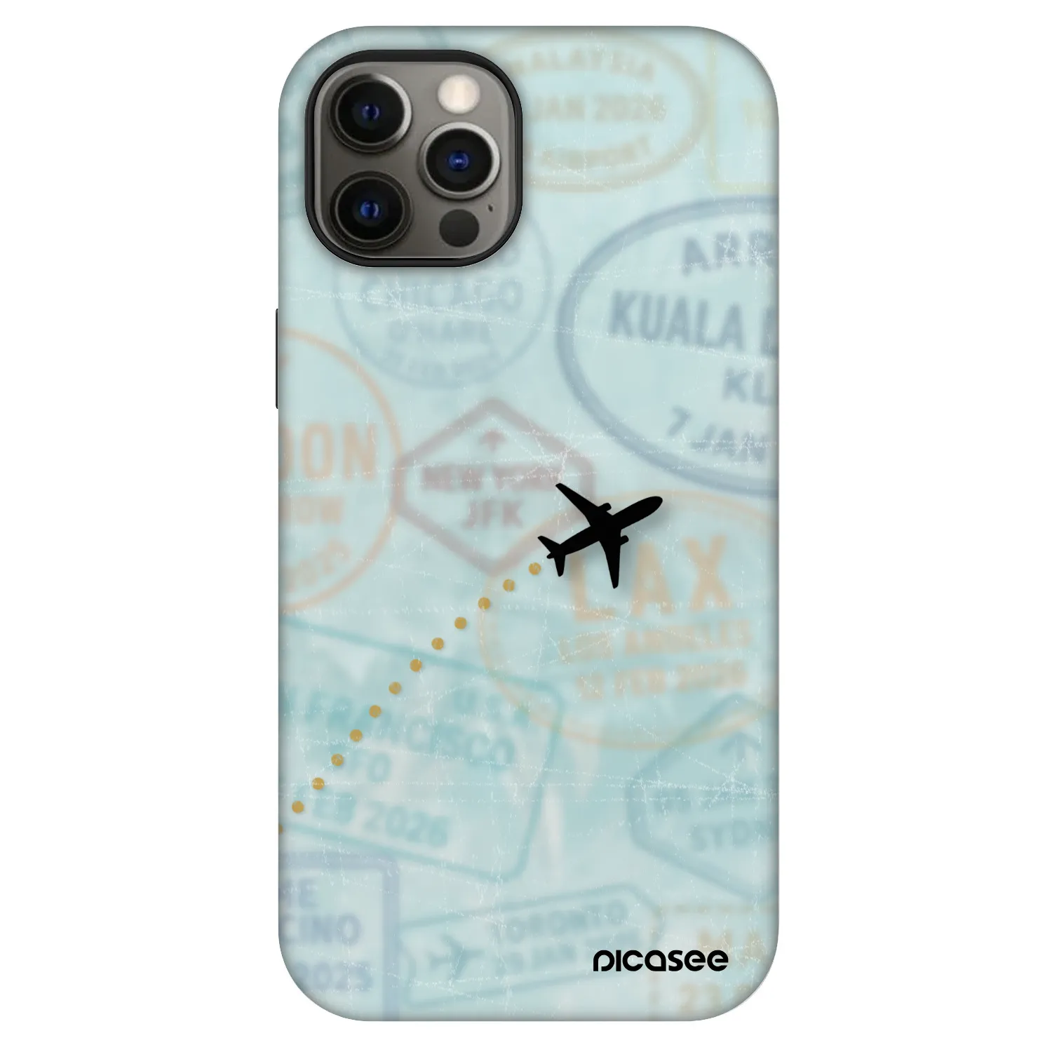 Picasee Fashion Case MagSafe pre Apple iPhone 12 Pro - FLIGHT PATH