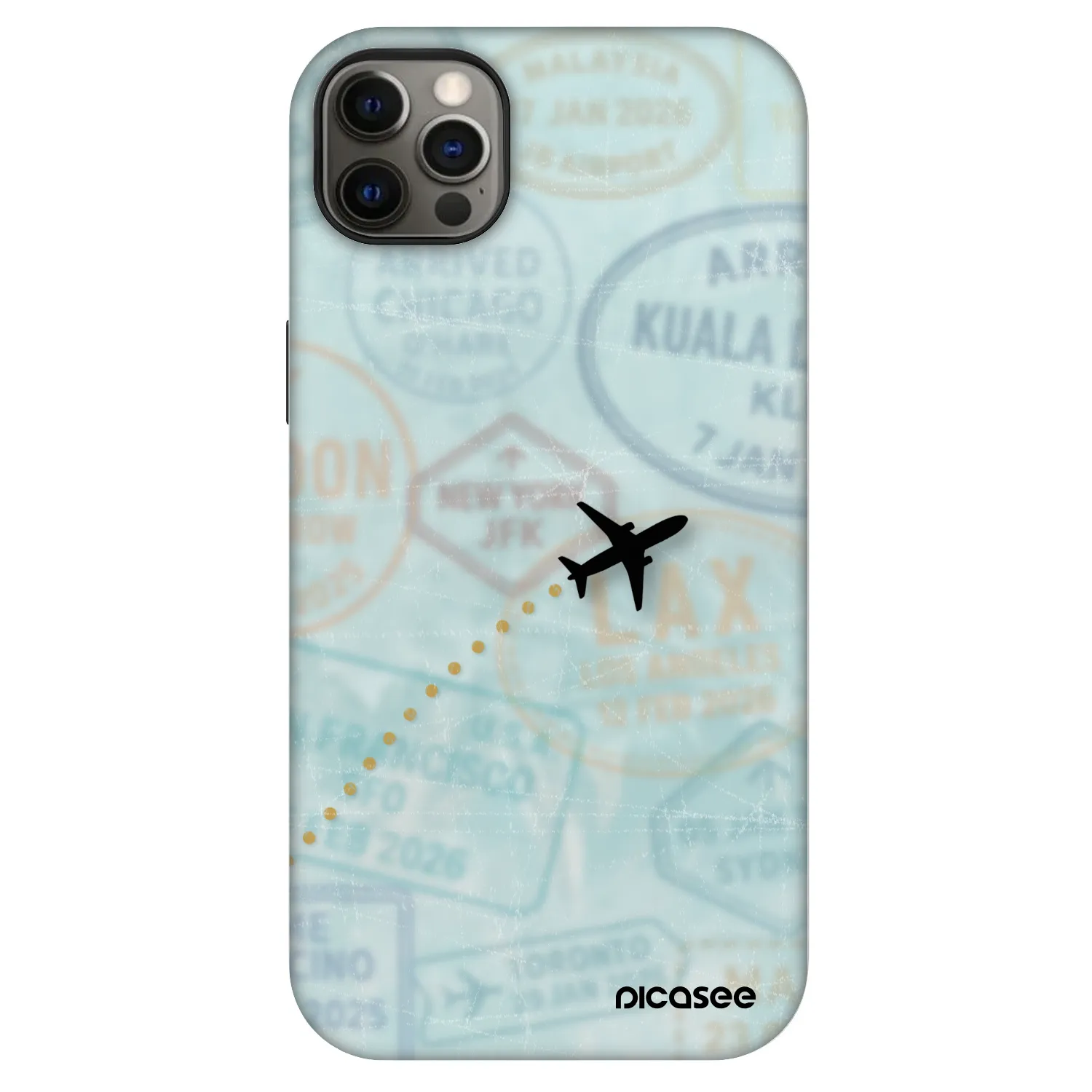 Picasee Fashion Case MagSafe pre Apple iPhone 12 Pro Max - FLIGHT PATH